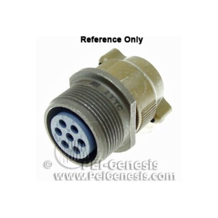 Itt Cannon ER 8C 7-16 1-12 SKT RECP LINE MS3101R188S